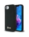 Hurtownia GSM - Guess Logo Metalic din Silicon Script MagSafe Apple iPhone 16e negru - GUE4473 - {ean13} - Hurt