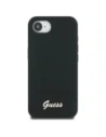 Hurtownia GSM - Etui Guess Silicone Script Metal Logo MagSafe do Apple iPhone 16e czarny - GUE4473 - {ean13} - Hurt