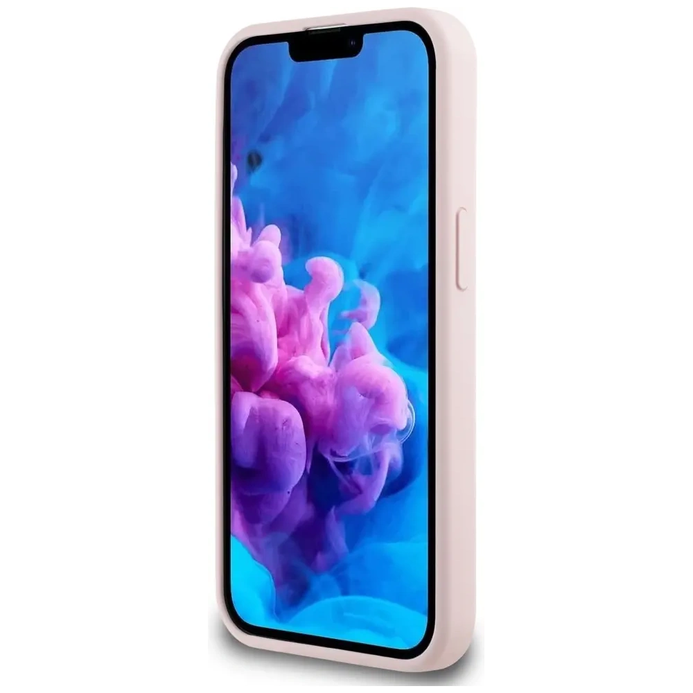 Hurtownia GSM - Guess Szilikon Betűs Fém Logó MagSafe Apple iPhone 16e rózsaszín - GUE4474 - {ean13} - Hurt