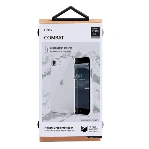 Hurtownia GSM - Etui UNIQ Combat Apple iPhone SE 2022/SE 2020/8/7 biały/blanc white - UNIQ222WHT - {ean13} - Hurt