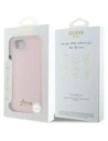 Hurtownia GSM - Etui Guess Silicone Script Metal Logo MagSafe do Apple iPhone 16e różowy - GUE4474 - {ean13} - Hurt