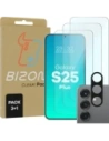 Bizon Clear 2 Pack 3x tvrzené sklo + 1x ochrana čočky Samsung Galaxy S25+ Plus