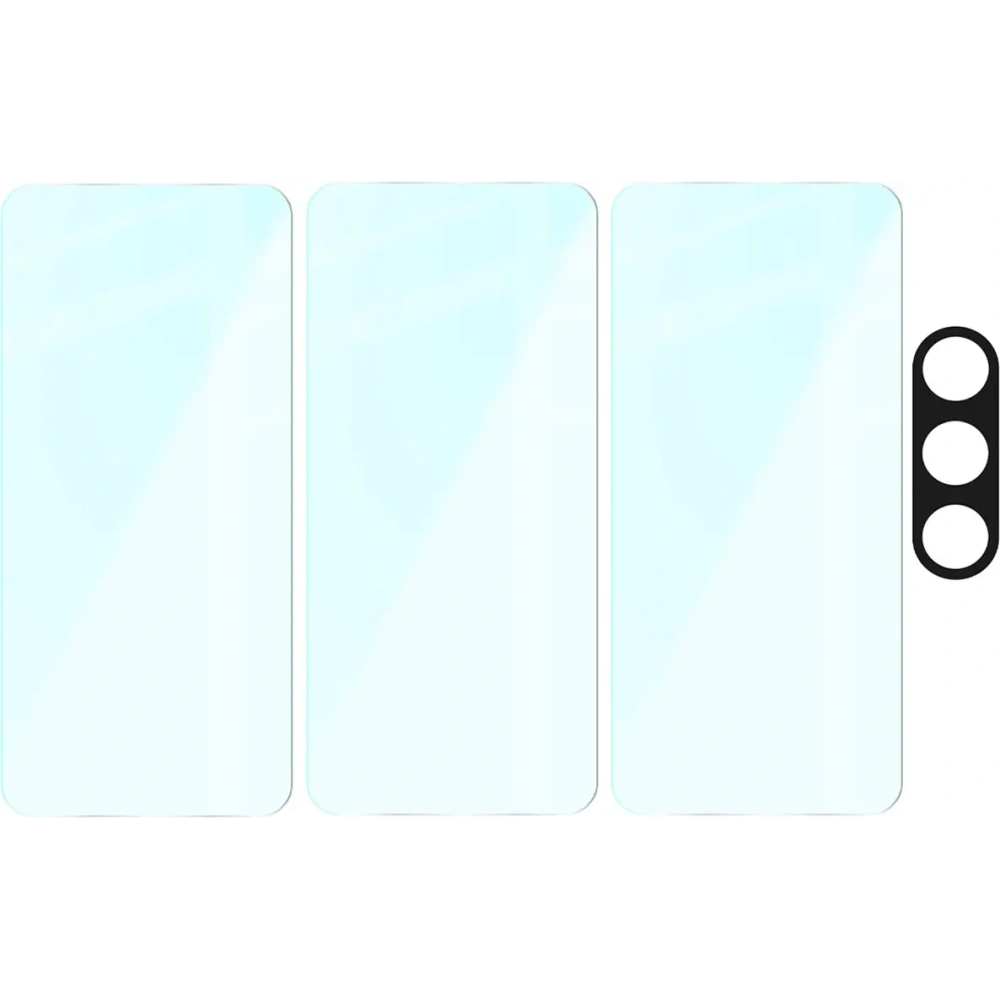 Wholesale Bizon Clear 2 Pack 3x tempered glass + 1x lens protection Samsung Galaxy S25+ Plus - BIZ8795 - {ean13} - Hurt