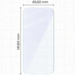 Wholesale Bizon Glass Mule Flexible hybrid glass Apple iPhone 15 - BIZ8798 - {ean13} - Hurt