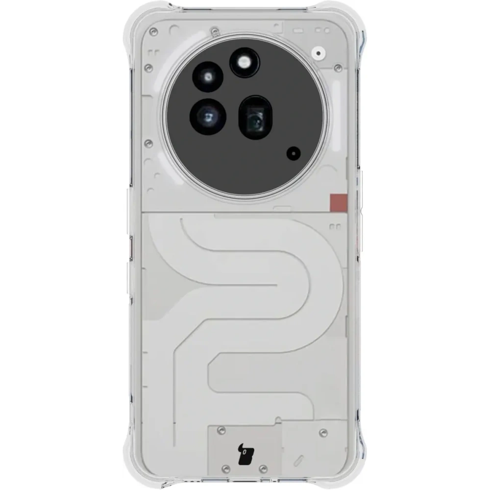 Hurtownia GSM - Elastyczne etui Bizon Case Salpa do Nothing Phone (3a) Pro przezroczyste - BIZ8799 - {ean13} - Hurt