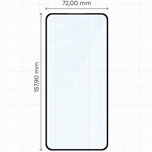 Szkło hartowane Bizon Glass Edge 3D do Xiaomi 15 Ultra / 15 Pro czarna ramka