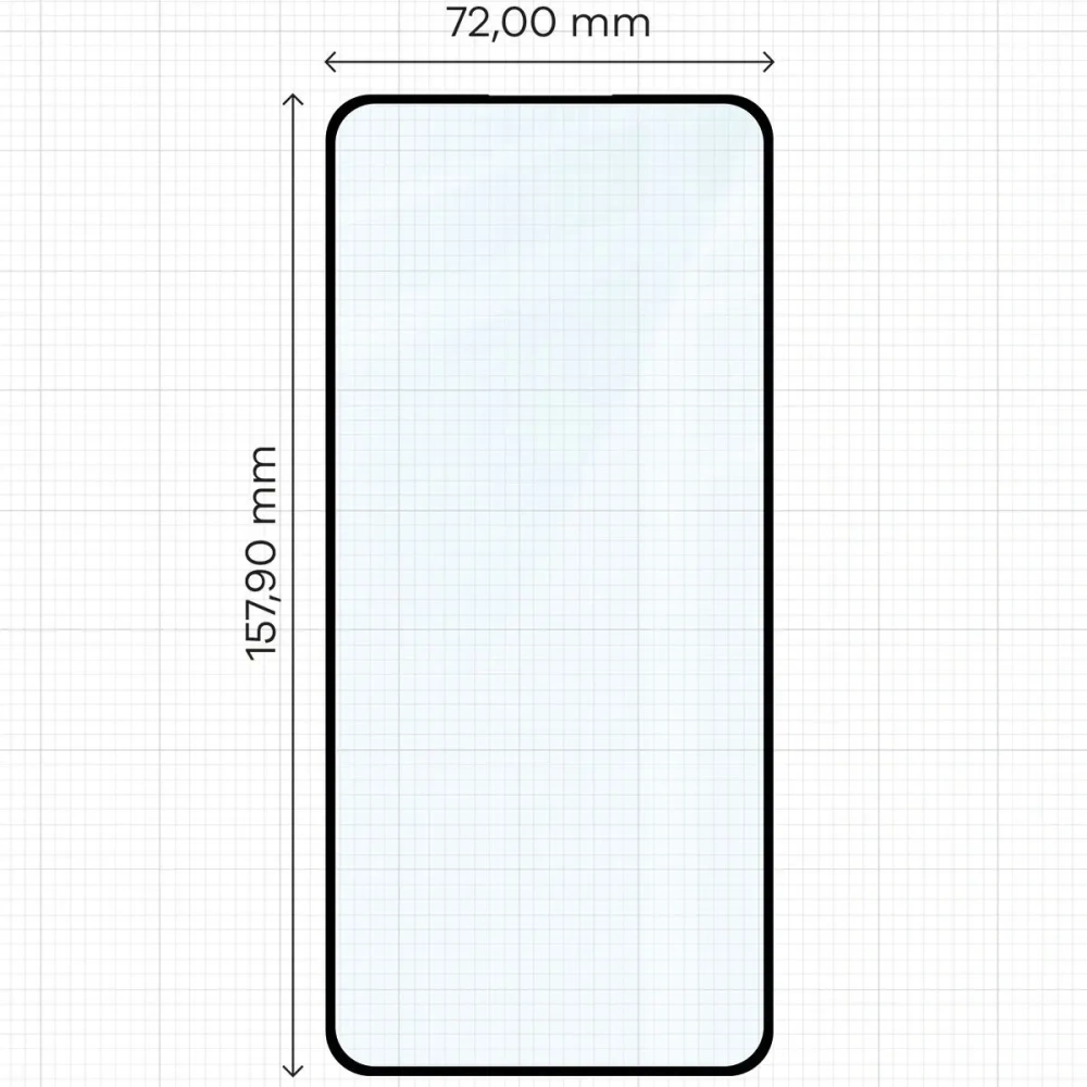 Hurtownia GSM - Bizon Glass Edge 3D Xiaomi 15 Ultra / 15 Pro cadru negru - BIZ8800 - {ean13} - Hurt