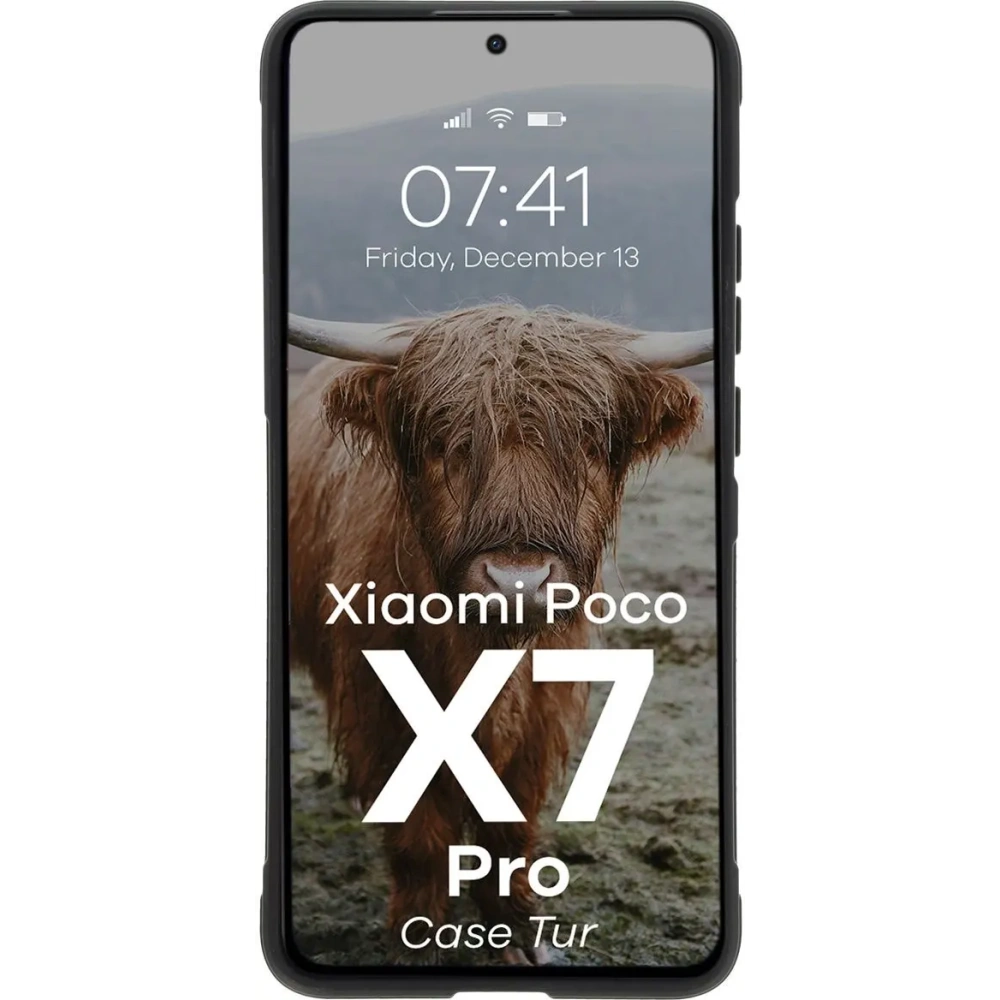 Hurtownia GSM - Bizon Case Tur Xiaomi Poco X7 Pro negru - BIZ8803 - {ean13} - Hurt