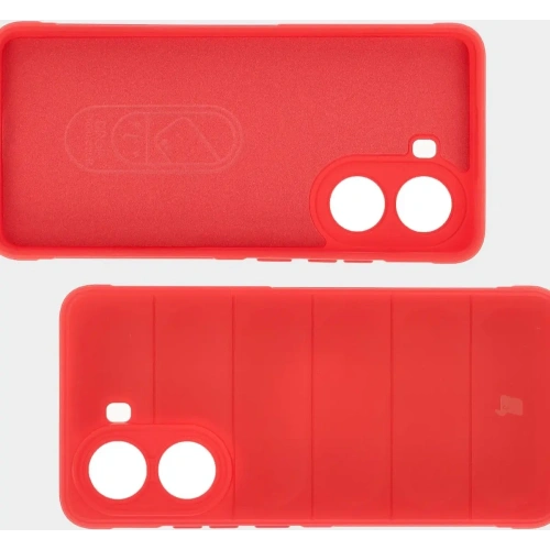 Pancerne etui Bizon Case Tur do Xiaomi Poco X7 Pro czerwone