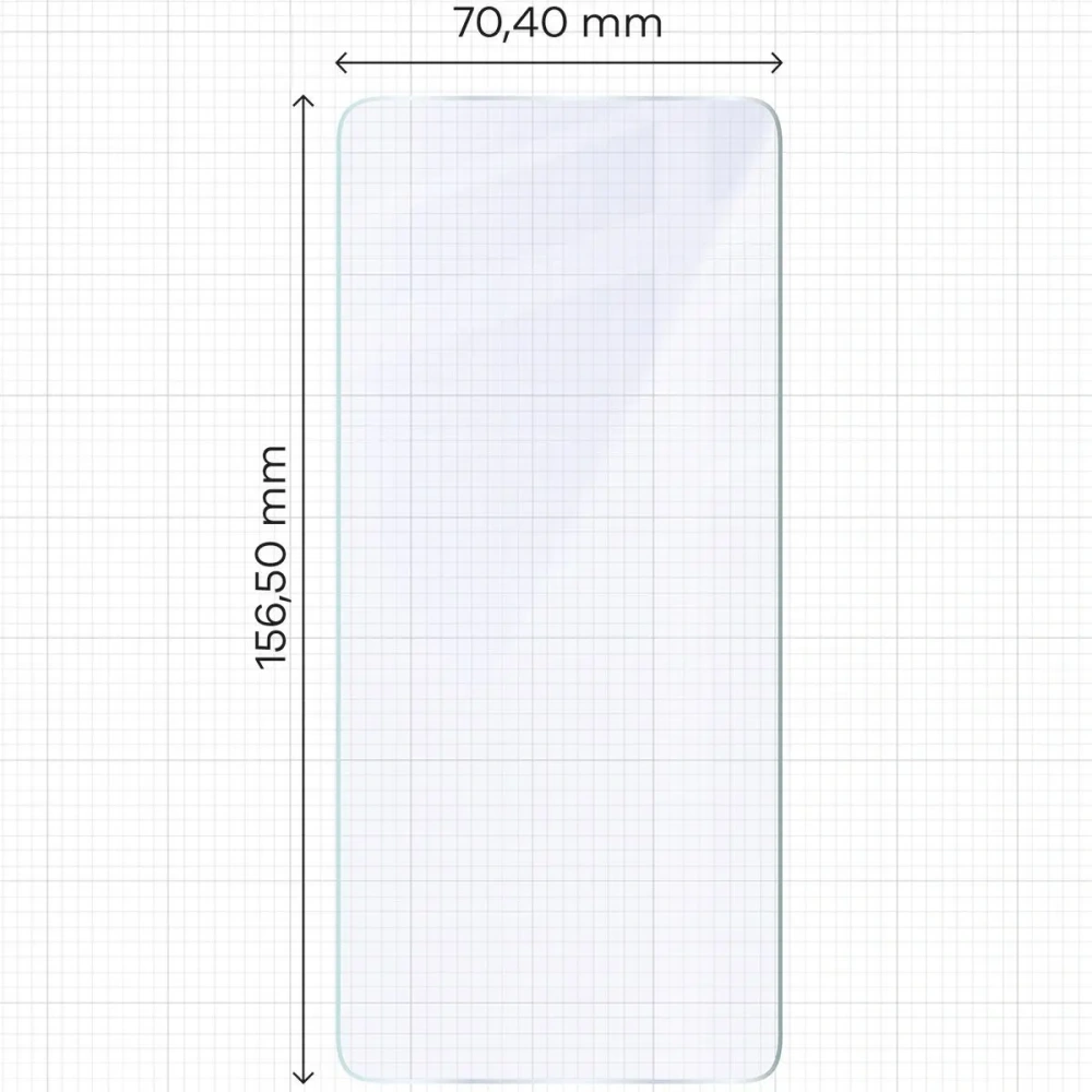 Wholesale Bizon Glass Mule Flexible hybrid glass Nothing Phone (3a) Pro - BIZ8807 - {ean13} - Hurt