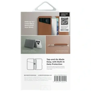 Wholesale UNIQ Lyden DS magnetic RFID wallet phone stand caramel - UNIQ1510 - {ean13} - Hurt