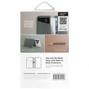 Wholesale UNIQ Lyden DS magnetic RFID wallet phone stand green - UNIQ1512 - {ean13} - Hurt