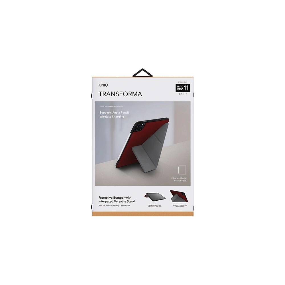 Hurtownia GSM - Etui UNIQ Transforma Rigor Apple iPad Pro 11 2020 (2. generace) červená/coral red - UNIQ226RED - {ean13} - Hurt