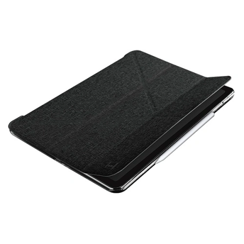 Etui UNIQ Yorker Kanvas Apple iPad Pro 12.9 2020 (4. generacji) czarny/obsidian knit black