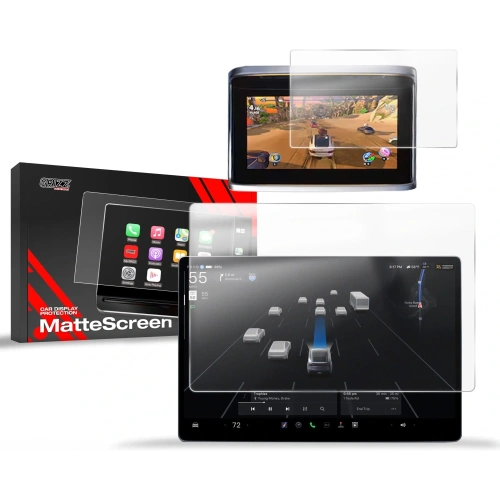Folia matowa GrizzGlass CarDisplay Protection do Tesla Model S Facelift (2025) [2w1]