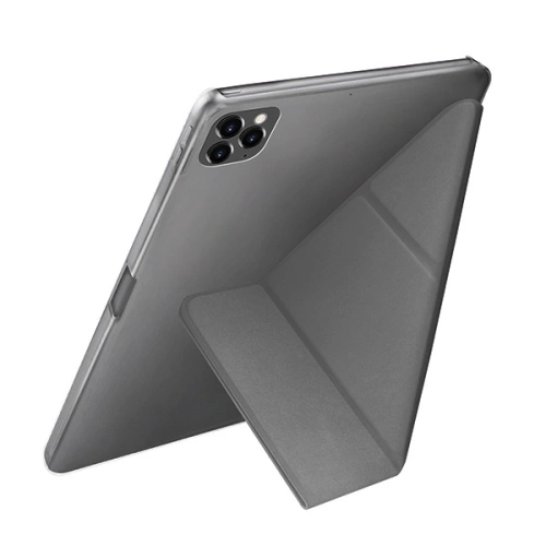 Etui UNIQ Yorker Kanvas Apple iPad Pro 12.9 2020 (4. generacji) czarny/obsidian knit black