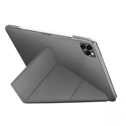 Etui UNIQ Yorker Kanvas Apple iPad Pro 12.9 2020 (4. generacji) czarny/obsidian knit black