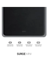 Hurtownia GSM - UNIQ Ładowarka sieciowa HUB Surge Mini 100W czarny/charcoal black 2xUSB Quick Charge 3.0 + 2xUSB-C PD 3.0 (LITHOS Collective) - UNIQ229BLK - {ean13} - Hurt