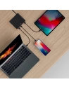 Hurtownia GSM - UNIQ Ładowarka sieciowa HUB Surge Mini 100W czarny/charcoal black 2xUSB Quick Charge 3.0 + 2xUSB-C PD 3.0 (LITHOS Collective) - UNIQ229BLK - {ean13} - Hurt
