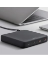 Hurtownia GSM - UNIQ Ładowarka sieciowa HUB Surge Mini 100W czarny/charcoal black 2xUSB Quick Charge 3.0 + 2xUSB-C PD 3.0 (LITHOS Collective) - UNIQ229BLK - {ean13} - Hurt