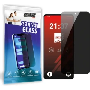 Matowe szkło prywatyzujące GrizzGlass SecretGlass do Realme GT7 Pro Racing
