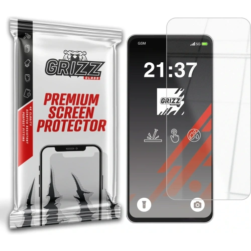 Szkło hybrydowe GrizzGlass HybridGlass do Samsung Galaxy F06 5G