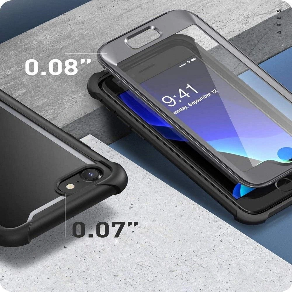 Hurtownia GSM - Etui Supcase IBLSN Ares Apple iPhone SE 2022/SE 2020/8/7 černé - SPC113BLK - {ean13} - Hurt