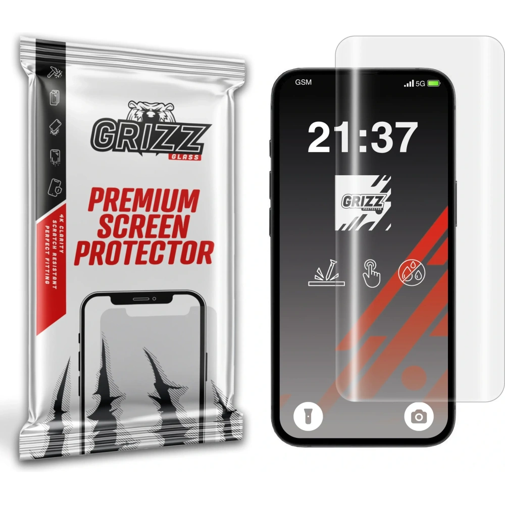 Hurtownia GSM - GrizzGlass Hydrofilm Apple iPhone 16e - GRZ13404 - {ean13} - Hurt