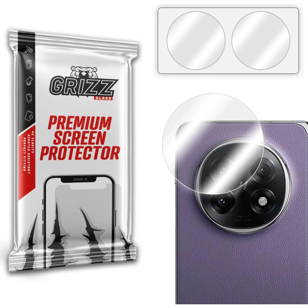 Hurtownia GSM - GrizzGlass Camera HybridGlass Oppo Find N5 [2 PACHET] - GRZ13413 - {ean13} - Hurt