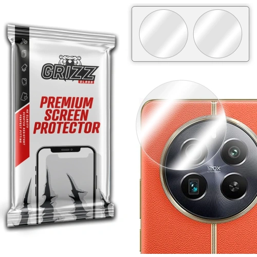 Szkło na aparat GrizzGlass HybridGlass Camera do Realme P3 Pro [2 PACK]