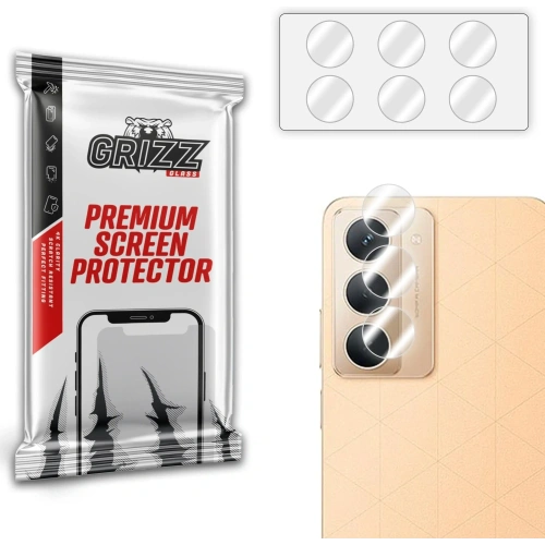 Szkło na aparat GrizzGlass HybridGlass Camera do Realme P3x [2 PACK]