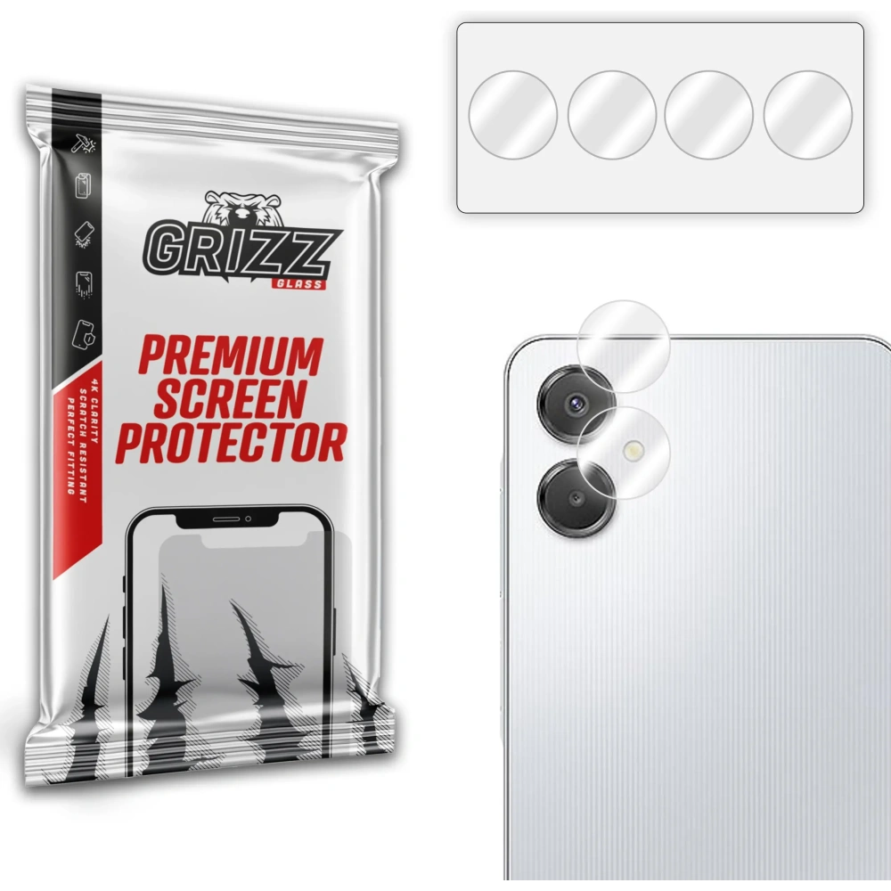 Hurtownia GSM - GrizzGlass HybridGlass Kamera Samsung Galaxy A06 5G [2 PACK] - GRZ13419 - {ean13} - Hurt