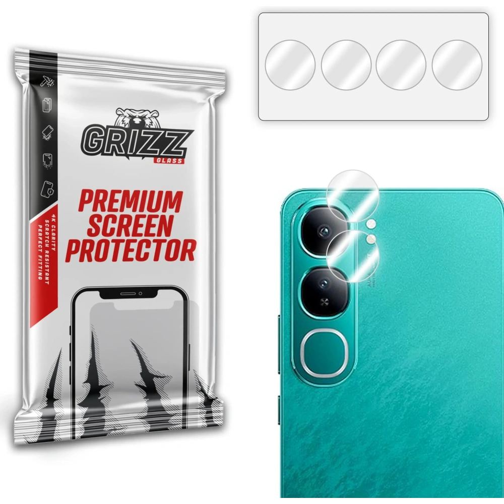 Hurtownia GSM - GrizzGlass HybridGlass Kamera Vivo Y200 4G [2 BALENÍ] - GRZ13421 - {ean13} - Hurt