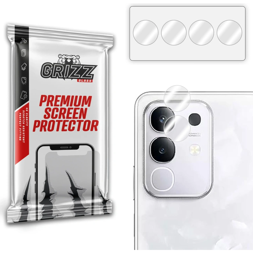 Hurtownia GSM - GrizzGlass HybridGlass Kamera Vivo Y29 4G [2 PACK] - GRZ13422 - {ean13} - Hurt