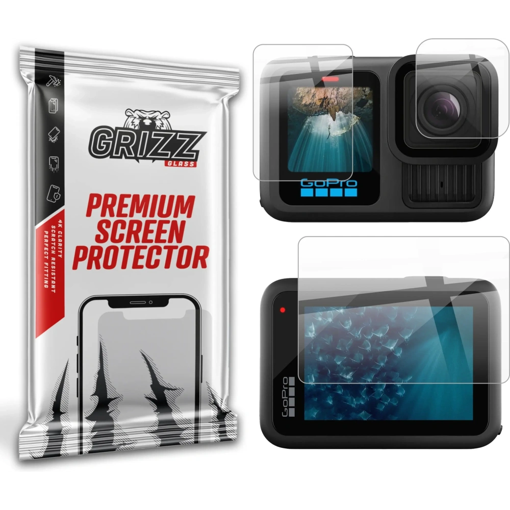 Hurtownia GSM - GrizzGlass KerámiaFólia GoPro Hero 13 - GRZ13447 - {ean13} - Hurt