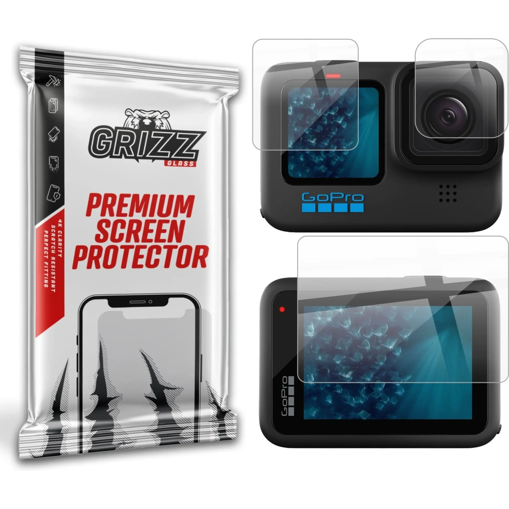 Hurtownia GSM - Folia ceramiczna GrizzGlass CeramicFilm do GoPro Hero 11 - GRZ13454 - {ean13} - Hurt