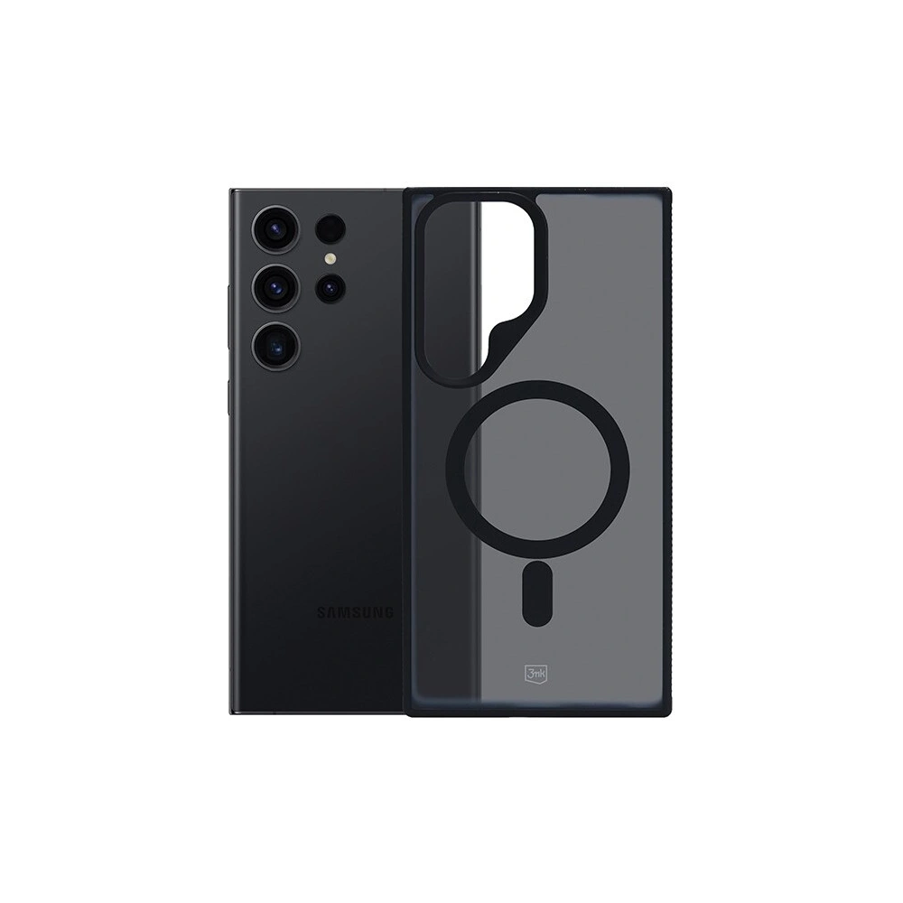 Hurtownia GSM - [OUTLET] Pouzdro 3MK MagCase Smoke Samsung Galaxy S23 Ultra - OT-865 - {ean13} - Hurt