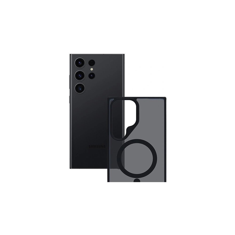 Hurtownia GSM - [OUTLET] Pouzdro 3MK MagCase Smoke Samsung Galaxy S23 Ultra - OT-865 - {ean13} - Hurt