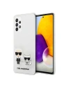 [OUTLET] Pouzdro Karl Lagerfeld KLHCA72CKTR Samsung Galaxy A72 hardcase Průhledné Karl & Choupette