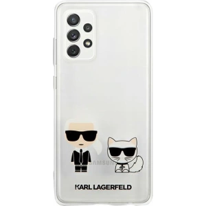 Wholesale [OUTLET] Case Karl Lagerfeld KLHCA72CKTR Samsung Galaxy A72 hardcase Transparent Karl & Choupette - OT-866 - {ean13} - Hurt