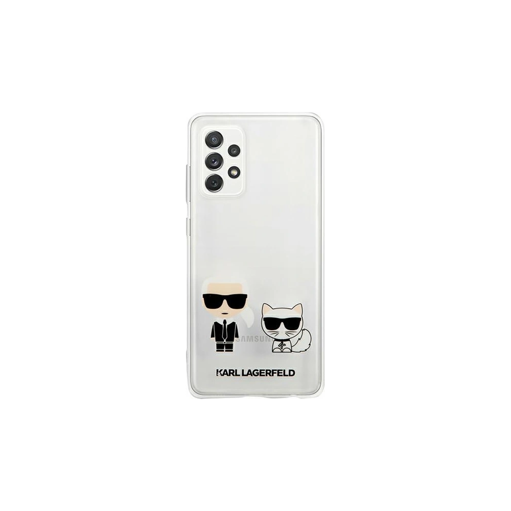 Hurtownia GSM - [OUTLET] Etui Karl Lagerfeld KLHCA72CKTR Samsung Galaxy A72 hardcase Transparent Karl & Choupette - OT-866 - {ean13} - Hurt