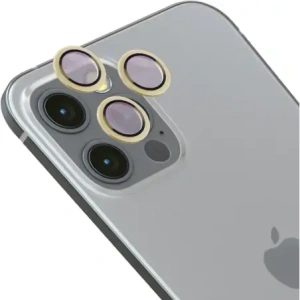 Hurtownia GSM - Bizon Glass Snap Lens Apple iPhone 12 Pro / 11 Pro / 11 Pro Max zlatý rám - BIZ8808 - {ean13} - Hurt