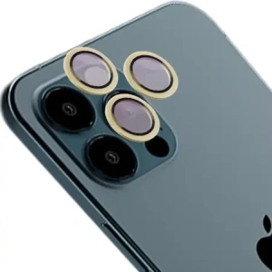 Hurtownia GSM - Bizon Glass Snap Lens Apple iPhone 12 Pro Max goldene Rahmen - BIZ8809 - {ean13} - Hurt