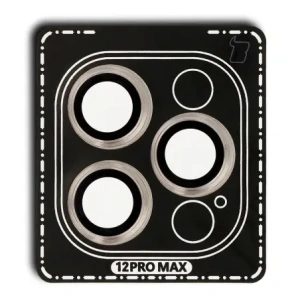 Hurtownia GSM - Bizon Glass Snap Lens Apple iPhone 12 Pro Max goldene Rahmen - BIZ8809 - {ean13} - Hurt