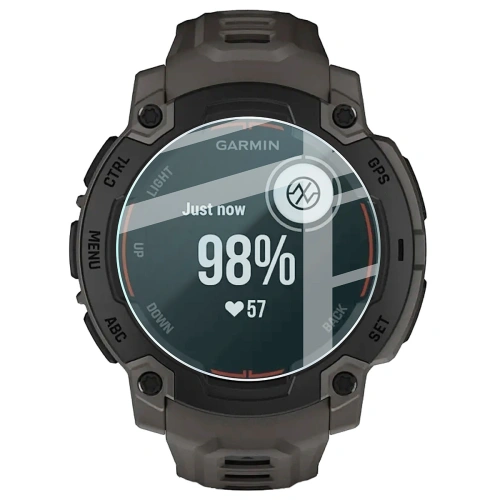 Szkło hartowane na ekran Bizon Glass Watch Clear do Garmin Instinct E 45 mm