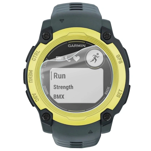 Folia hydrożelowa na ekran Bizon Glass Watch Hydrogel do Garmin Instinct E 40 mm [2 PACK]