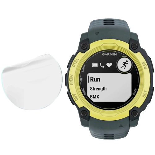 Folia hydrożelowa na ekran Bizon Glass Watch Hydrogel do Garmin Instinct E 40 mm [2 PACK]