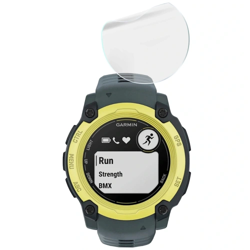 Folia hydrożelowa na ekran Bizon Glass Watch Hydrogel do Garmin Instinct E 40 mm [2 PACK]