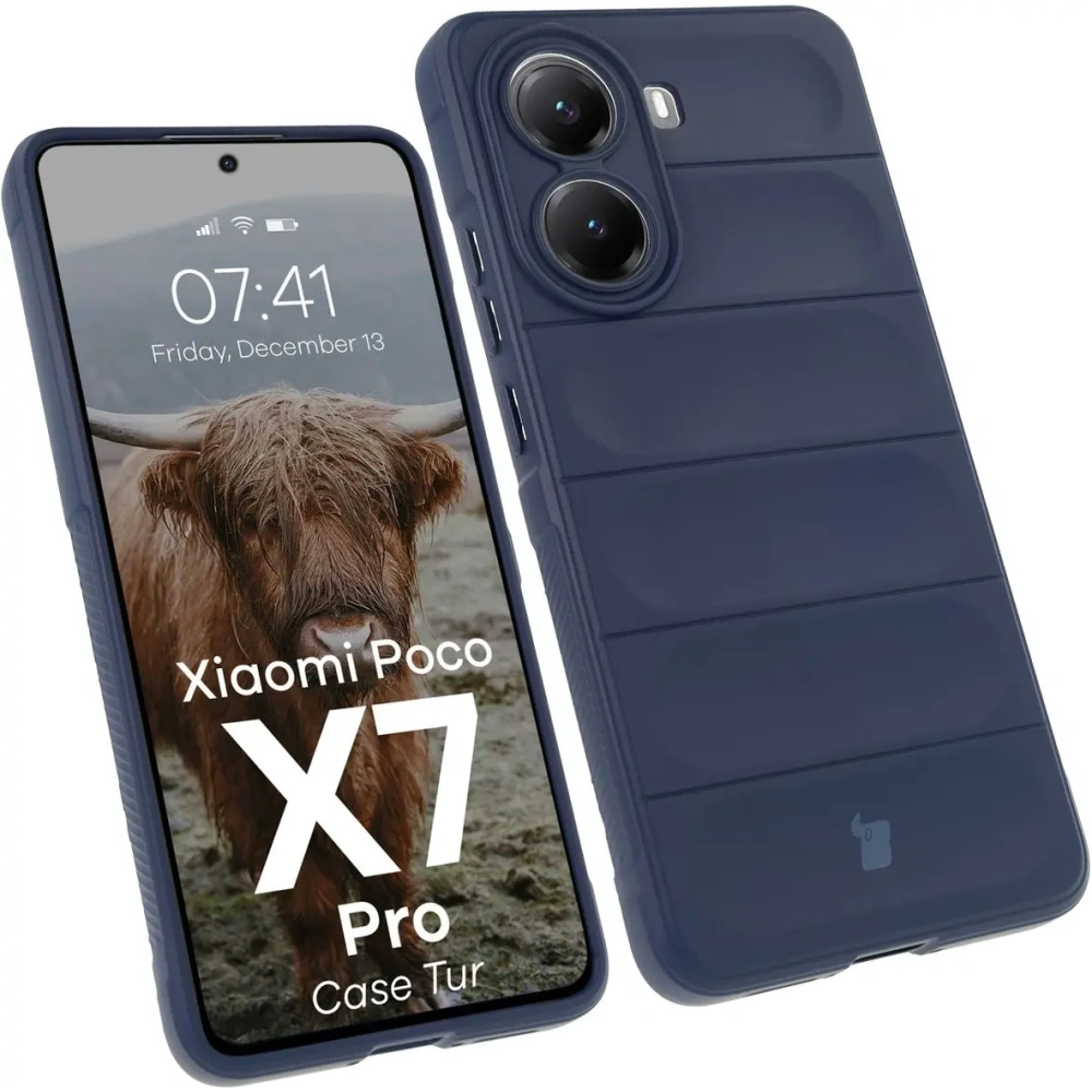 Hurtownia GSM - Bizon Case Tur Xiaomi Poco X7 Pro albastru marin - BIZ8818 - {ean13} - Hurt