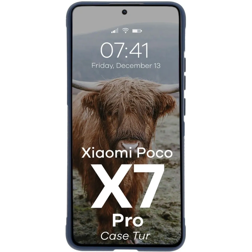Hurtownia GSM - Bizon Case Tur Xiaomi Poco X7 Pro albastru marin - BIZ8818 - {ean13} - Hurt